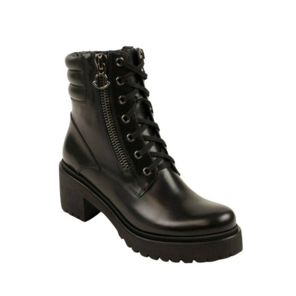 MONCLER Viviane Combat Boot sz 8.5